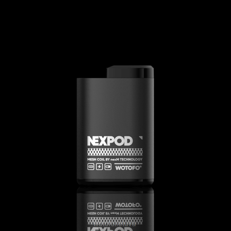 juodas WOTOFO Vilnius - Wotofo NEXPOD prietaisas AS76T42