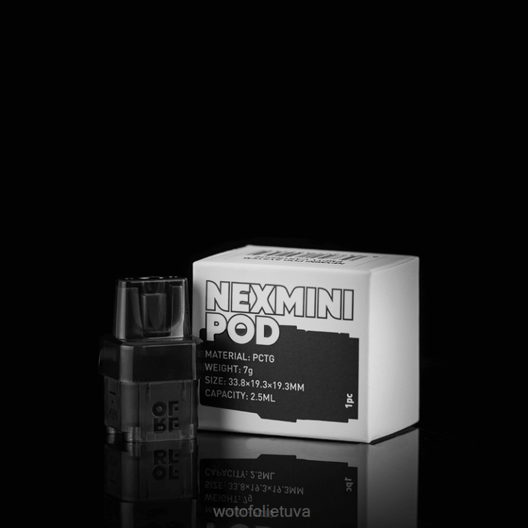 2,5 ml WOTOFO price - Wotofo NEXMINI tuščia kasetė AS76T58