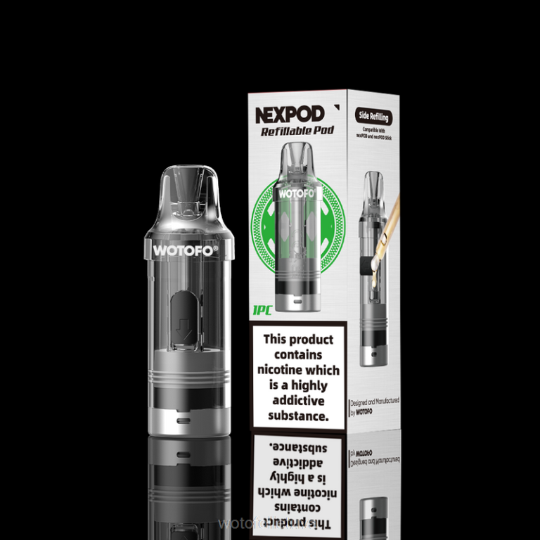 standartinis leidimas WOTOFO vape review - Wotofo NEXPOD pakartotinai užpildoma kapsulė AS76T53