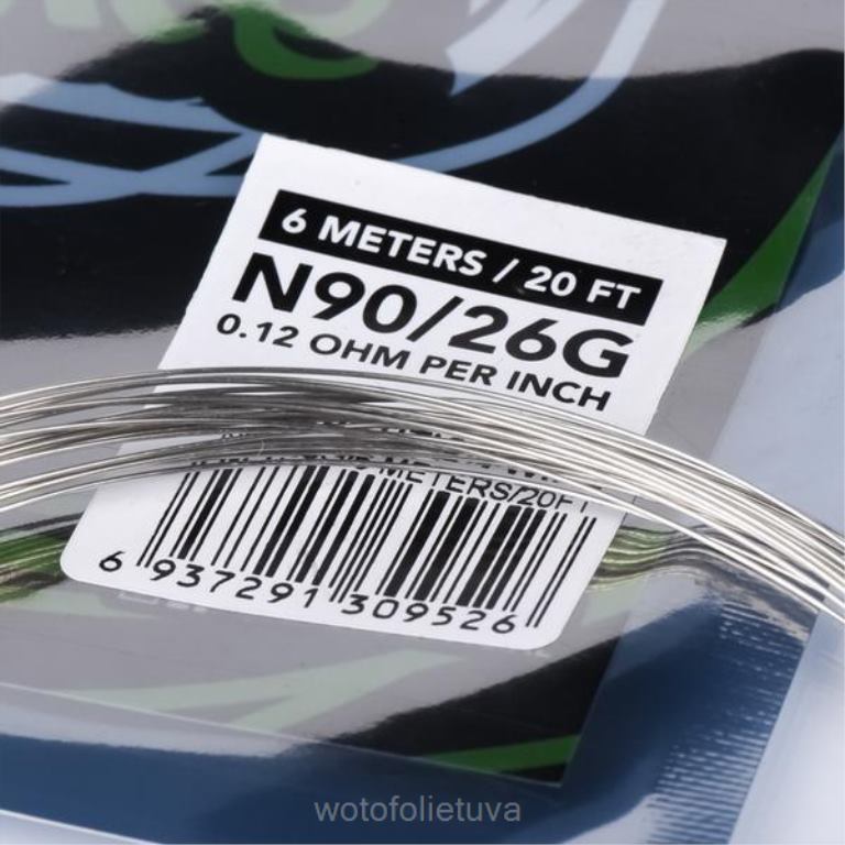ni80 varžybų laidas - 36g 300ft WOTOFO flavours - Wotofo iš anksto pastatyta vielos ritė AS76T354