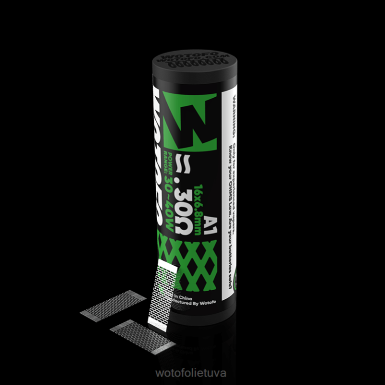 profilis ps 0,3ohm 10vnt WOTOFO disposable vape - Wotofo tinklelio stiliaus ritė AS76T315
