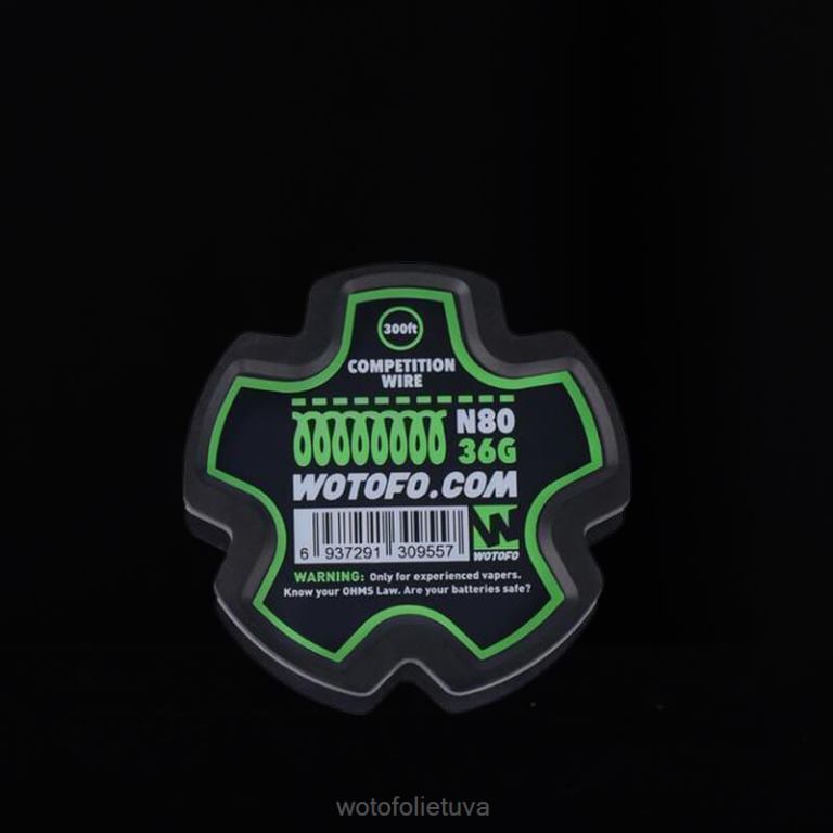 įrėmintas kuokštelinis klaptonas WOTOFO vape flavours - Wotofo iš anksto pastatyta vielos ritė AS76T359