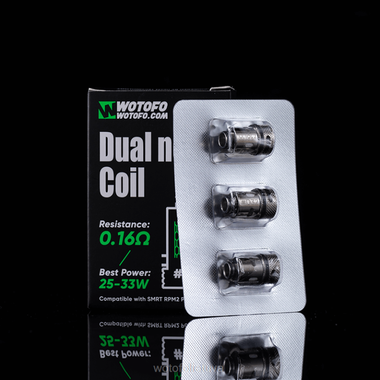 d31 a1 kūginis tinklelis 3vnt WOTOFO vape review - Wotofo SMRT rpm2 pod ritė AS76T373