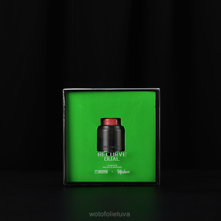 vaivorykštė WOTOFO disposable vape - Wotofo RECURVE dviguba rda AS76T195