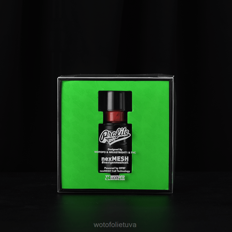 juodas WOTOFO shop online - Wotofo PROFILE vienybės rta AS76T216